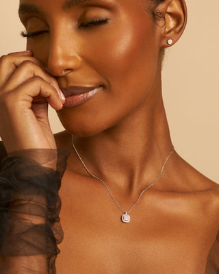 Halo Cluster Diamond Neckpiece