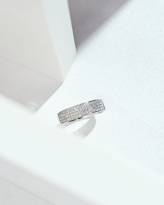 5.5mm Pave Diamond Ring Band