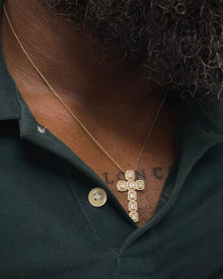 Baguette Cross Neckpiece