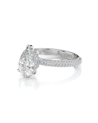 Kimberly Pear Engagement Ring