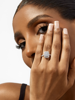 Eloise Radiant Diamond Engagement Ring